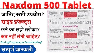 Naxdom  500 Tablet Uses Hindi सिर दर्द माइग्रेन के दर्द में उपयोगी medicinehubrock [upl. by Awuhsoj235]