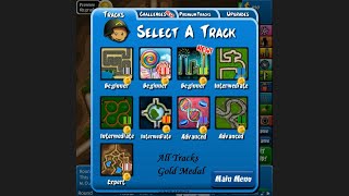 Bloons Tower Defense 4  All Tracks  Hard  No Lives Lost [upl. by Staffan]