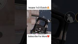 Get Ready to be Amazed The Ultimate Insane 1v3 Clutch Compilation 🔥 bgmi pubg [upl. by Nadda]