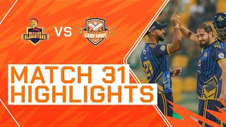 2023 Abu Dhabi T10 Match 31 Highlights Deccan Gladiators vs Morrisville Samp Army  Season 7 [upl. by Lashoh]