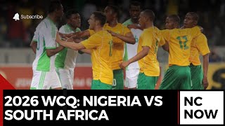 Nigeria vs South Africa Epic World Cup Qualifier Clash in Uyo [upl. by Asillim]