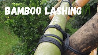 4 Knots For Lashing Bamboo [upl. by Sundberg623]