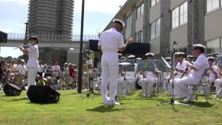 Cant Take My Eyes Off You  Japanese Navy Band [upl. by Yanahc564]