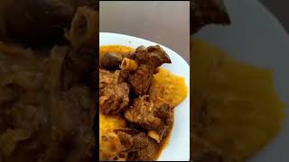 Sabroso Chivo Guisado 🇩🇴 republicadominicana chivoguisado [upl. by Irmo]