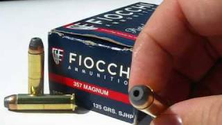 AT1  357 Magnum  Fiocchi Shooting Dynamics 125 Gr JHP [upl. by Gierk]