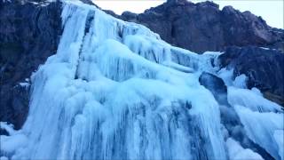 Ighouliden Waterfalls 2400m  Toubkal National Park  Morocco 2017 [upl. by Cozza]