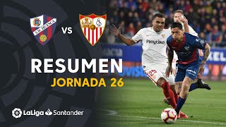 Resumen de SD Huesca vs Sevilla FC 21 [upl. by Culbert171]