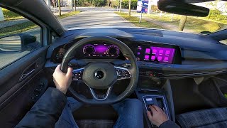 2021 VW Golf 8 GTD  pov test drive [upl. by Netsud]