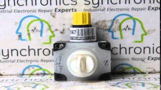 Burkert  8012 Inline Paddle Wheel Flow Sensor Repaired at Synchronics [upl. by Eadahs]