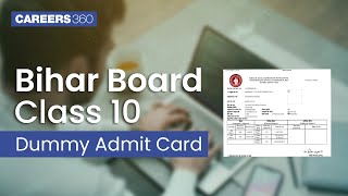 BSEB Matric Dummy Admit Card 2024 Released Know How to Download  BSEB 10th Admit Card [upl. by Gerita]