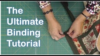 The Ultimate Quilt Binding Tutorial with Jenny Doan of Missouri Star Instructional Video [upl. by Chicoine]