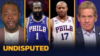 Clippers acquire James Harden amp PJ Tucker in blockbuster trade with 76ers  NBA  UNDISPUTED [upl. by Neyu]