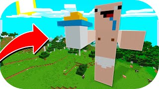 ¿QUÉ HAY DENTRO DE BEBENOOB GIGANTE👶🍼 MINECRAFT NOOB VS PRO [upl. by Siekram]