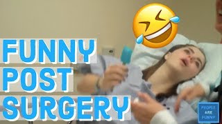 🤣 Funny Post Surgery Anesthesia Videos 😂 People Are Funny Ep 1 [upl. by Filberto]