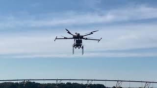 Ground Penetrating Radar GPR on a Quad Copter Drone Platform Field Testing [upl. by Noirda]