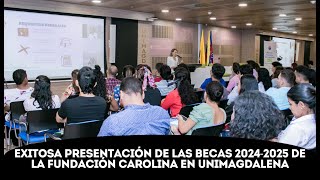 Convenio con la Fundación Carolina continúa brindando más oportunidades internacionales en el 2024 [upl. by Cira]