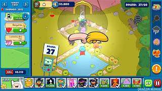 Bloons Adventure Time TD 123  Back Door Extreme [upl. by Akcimat]