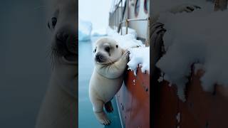 A touching story about an injured baby otter asking for help from the sailors on the ship animals [upl. by Alix]