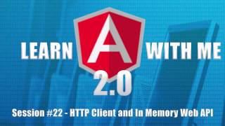 Angular 2 Angular 4  Http Client and the In Memory Web API [upl. by Uohk]