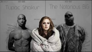 Hello  Adele ft Notorious Big ft 2Pac [upl. by Laban]