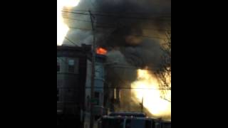 Philadelphia Fire Dept Building Fire with LODD 4613 [upl. by Disini]