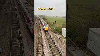 Dynamic Journey on the East Coast Class 801 Azuma in Action [upl. by Enylorac]