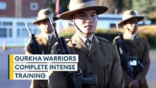 British Armys newest Gurkha warriors pass out at Catterick [upl. by Htebazileharas290]