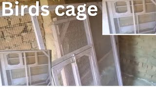 Birds ka Cage banne wla h  How can make birds wooden cage [upl. by Ylecara]