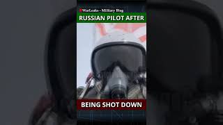 Russian Pilot Films Himself After Being Shot Down WarLeaksShorts [upl. by Rafat]