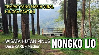 Wisata Hutan Pinus Nongko Ijo Kare madiun terkini Wisata yang masih viral hingga saat ini [upl. by Kokoruda]