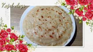 norom ruti recipeরুটি বেলার ঝামেলা ছাড়াই খুব অল্প সময়ে বানিয়ে নিন নরম রুটি। [upl. by Odnumyer]