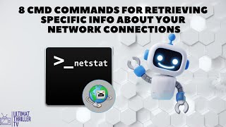 netstat  8 cmd commands for retrieving specific info about your network connections on Windows pc [upl. by Nylqcaj151]