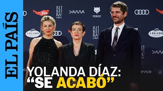 Yolanda Díaz sobre el caso Carlos Vermut quotSe acabó ya con las violencias sexualesquot  EL PAÍS [upl. by Lasley]