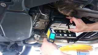 Mercedes Benz Automatic Transmission Oil level Check 7229 [upl. by Neirb]