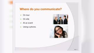 Work effectively with Customers and colleagues Comunicate Effectively 1 [upl. by Enidlareg667]