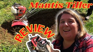 Mantis Tiller Review Utilization Tips And Impressive Performance [upl. by Chiaki]