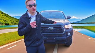 Toyota Tacoma SR5 Double Cab RWD 4x2 Truck Review Pros Cons amp Features [upl. by Platon]