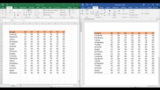 How to Insert amp Link Entire MS Excel Sheet Into Word Easy [upl. by Peters]