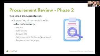 SY 2425 Procurement Review Prep Webinar by LunchAssist  Sep 26 2024 [upl. by Aihsiek]