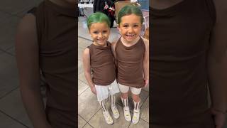 TURNING HARPER INTO AN OOMPA LOOMPA FOR CHEER PRACTICE 😮🤣 comedy cheerleader funny [upl. by Ateekram]