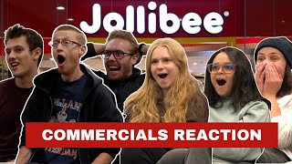 Canadians React to Jollibee Commercials [upl. by Postman879]