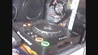 Pioneer CDJ 1000  800  400 BPM Beatmatching pitch trick DJBessant [upl. by Annailuj]