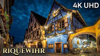 Riquewihr A Fairytale Town in Alsace 4k [upl. by Yeslehc11]