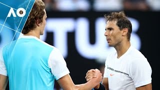 Zverev v Nadal match highlights 3R  Australian Open 2017 [upl. by Aved178]