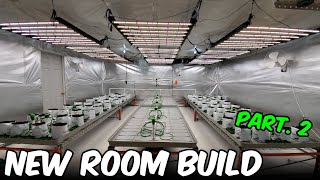 Building an AUTOMATED INDOOR GROW ROOM part 2 [upl. by Lita]