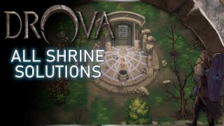 Drova Forsaken Kin  All SHRINE Solutions [upl. by Deeyn]