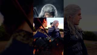 Geralt Fight Scene  The Witcher  Henry Cavill CIRILLA AND YENNEFER witcher shorts ciri geralt [upl. by Nairda]