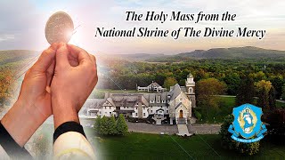 Mon Nov 11  Holy Catholic Mass from the National Shrine of The Divine Mercy [upl. by Prinz524]