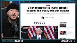 Biden Gets REVENGE For Democrat Betrayal Congratulate Trump In Speech As Democrats SEETHE Over Loss [upl. by Romina]