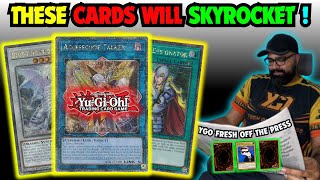 YUGIOH CARDS That Will SKYROCKET in VALUE [upl. by Nnayar]